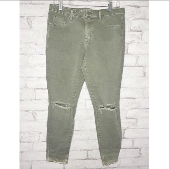 Mossimo Mid-Rise Distressed Jegging - Picture 1 of 3